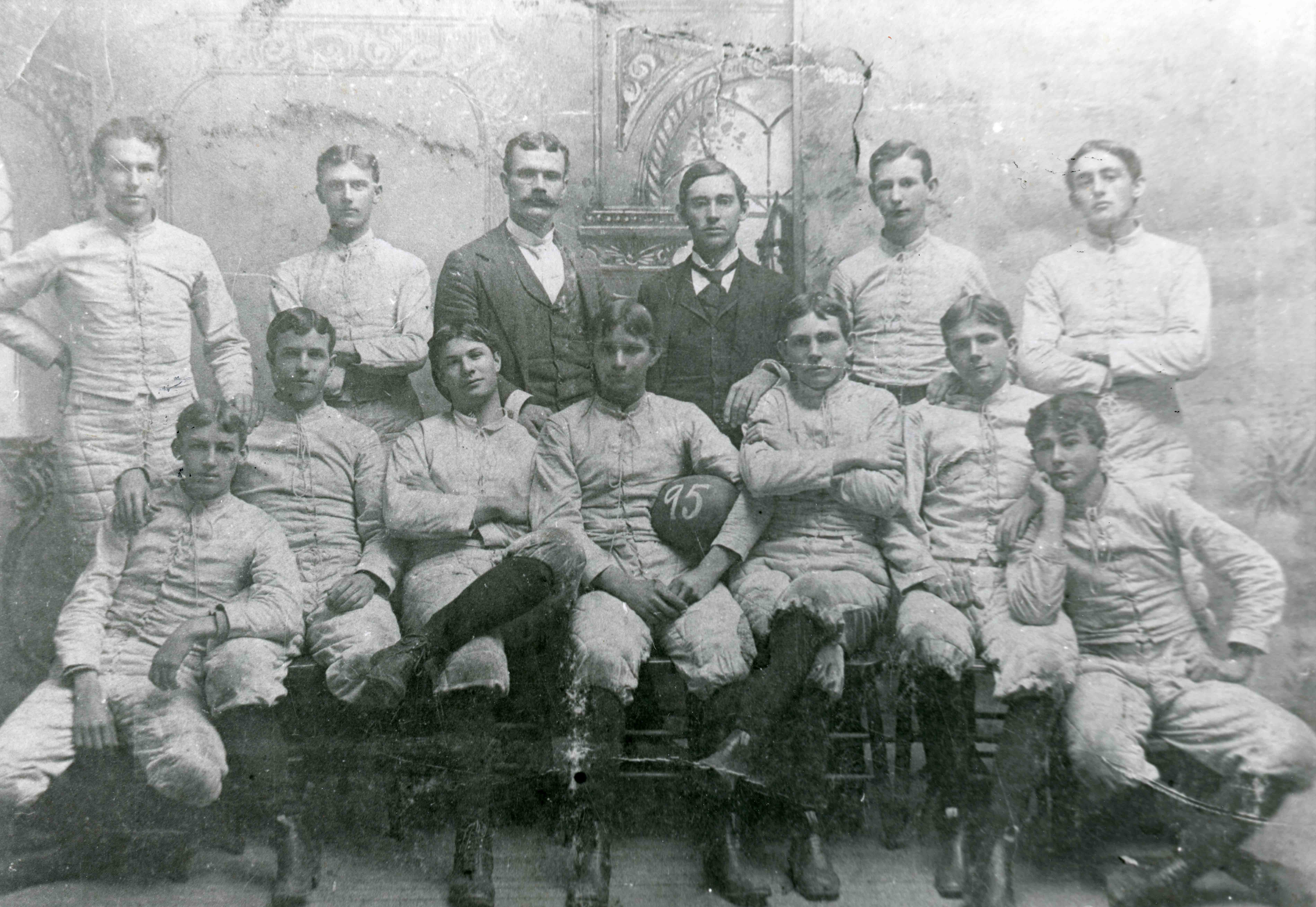 Historic photo of first Ouachita football team