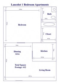 Lancelot 1 bedroom
