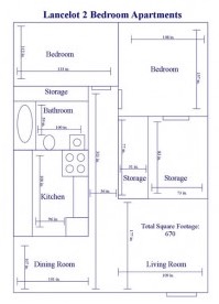 Lancelot 2 bedroom