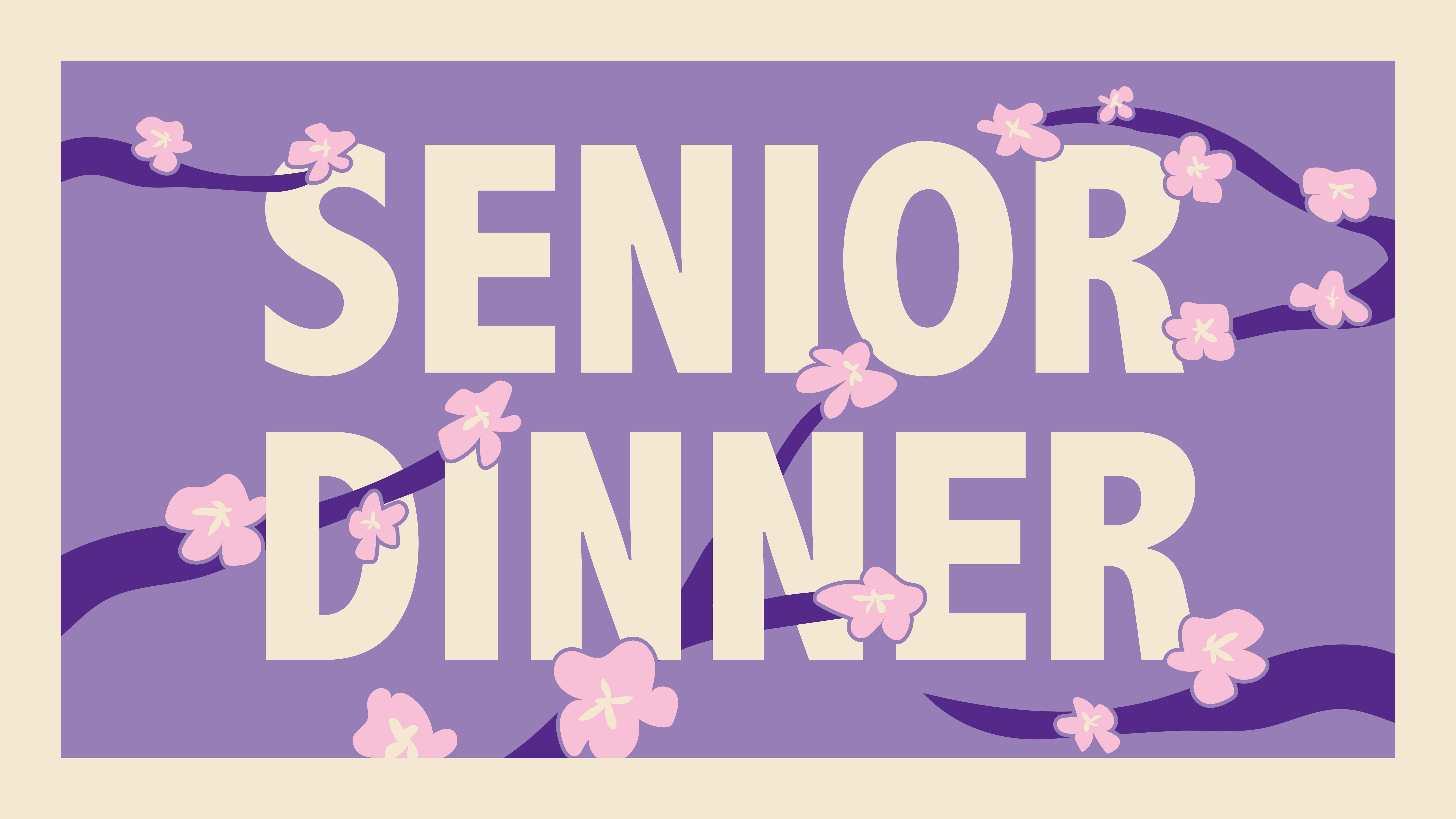 Senior Dinner Graphic