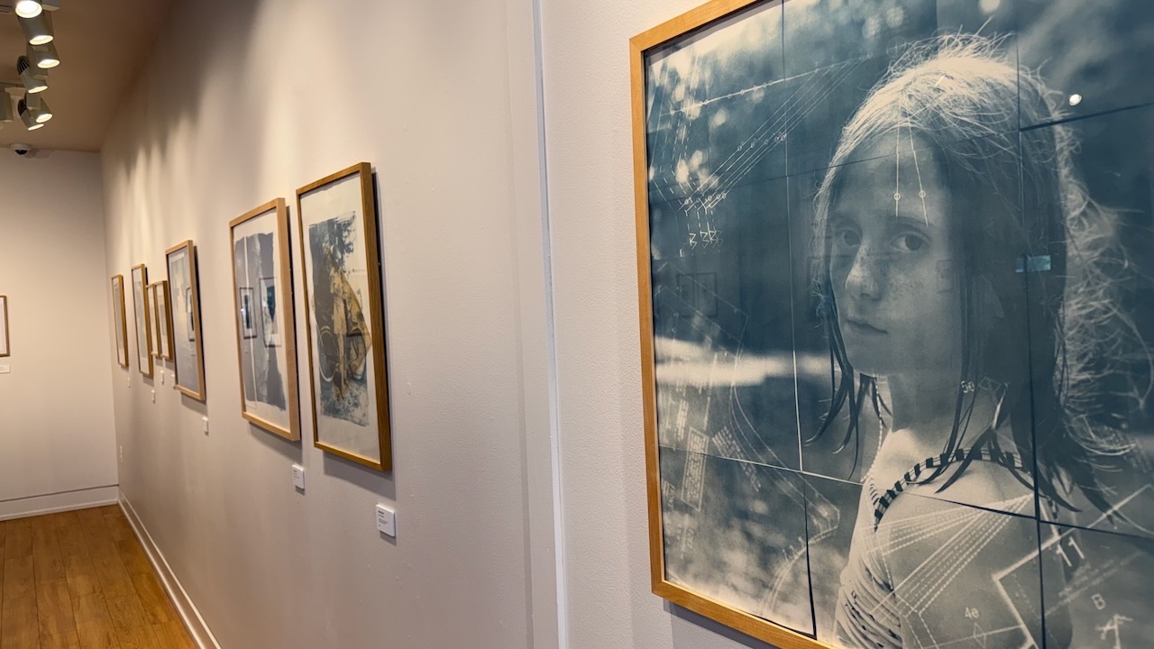 The Adams Galleries with Duvall's exhibit